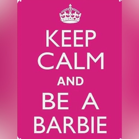 Barbie Black Plaid Script Lettering Tank Top - Picture 10 of 10